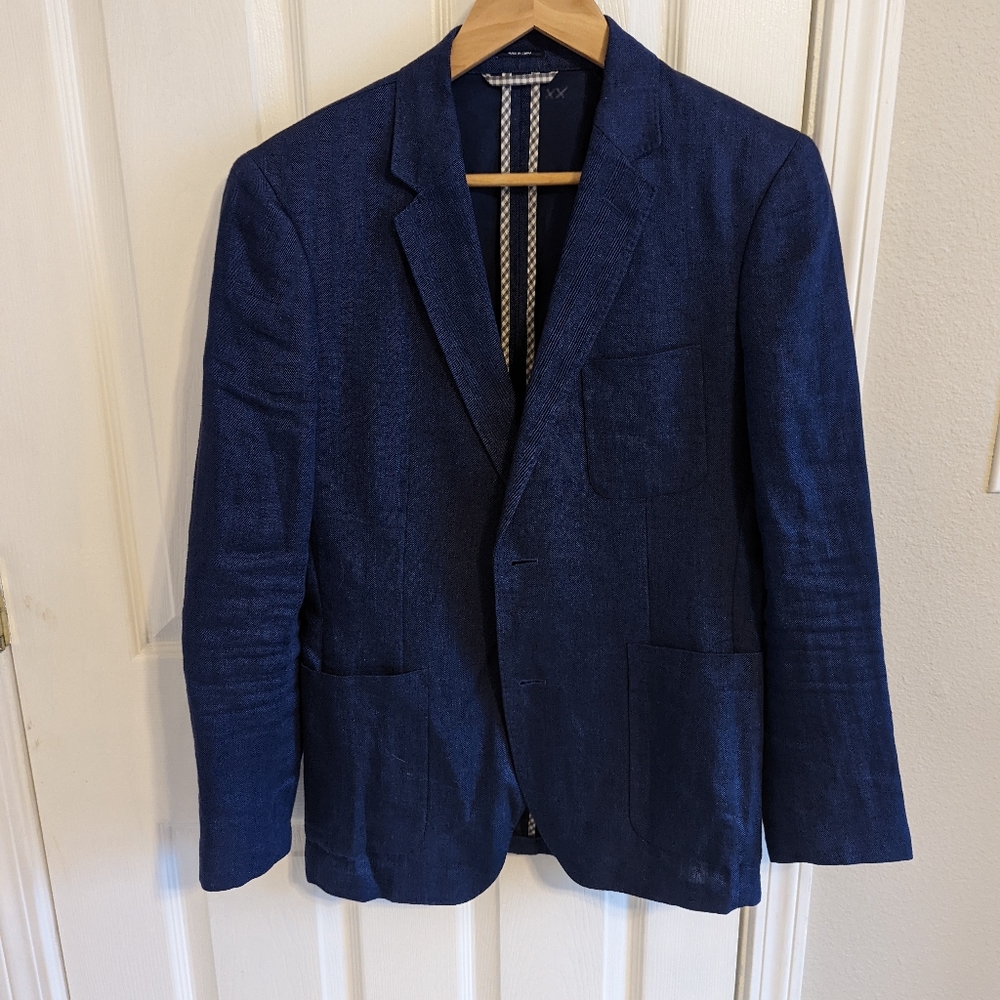 Slim Linen Blazer